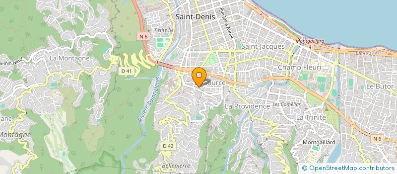 localisation de l'entreprise ASSOCIATION LOKAL DE LA SOURCE à SAINT-DENIS