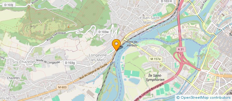 localisation de l'entreprise ASSOCIATION LONGEVILLE LOISIRS à LONGEVILLE-LES-METZ