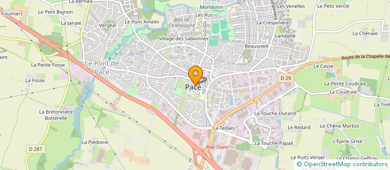 localisation de l'entreprise ASSOCIATION LONGITUDE à PACE