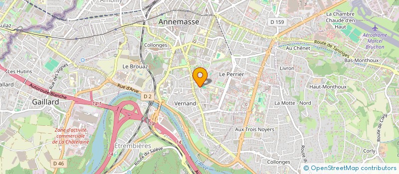 localisation de l'entreprise ASSOCIATION LONIYA à ANNEMASSE