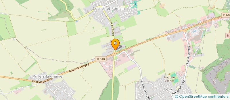 localisation de l'entreprise ASSOCIATION LOR'FM  COSNES-ET-ROMAIN