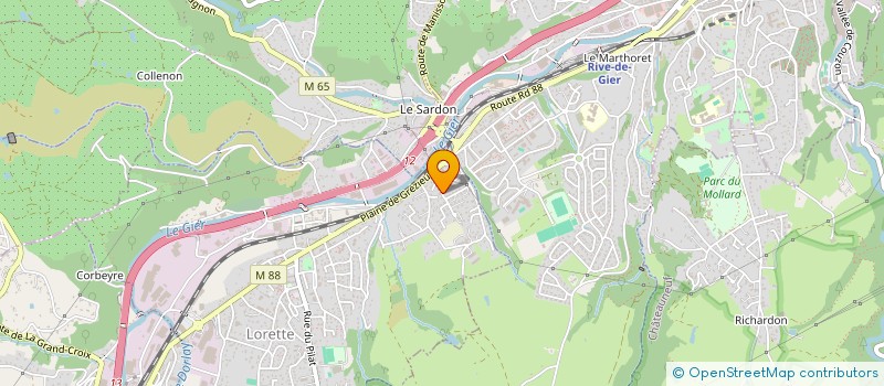 localisation de l'entreprise ASSOCIATION LORETTE'S DANSE BATON  LORETTE