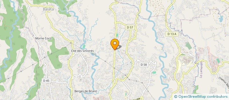 localisation de l'entreprise ASSOCIATION LORIZONN LANMOU  FORT-DE-FRANCE