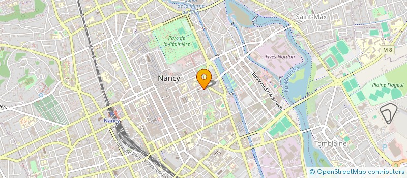 localisation de l'entreprise ASSOCIATION LORRAINE CULTURELLE D'AIDE AUX HANDICAPES  NANCY