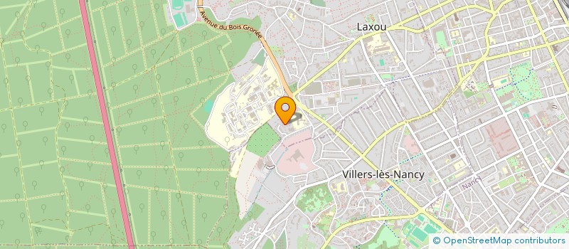 localisation de l'entreprise ASSOCIATION LORRAINE POST UNIVERSITAIRE DE DERMATOLOGIE  NANCY