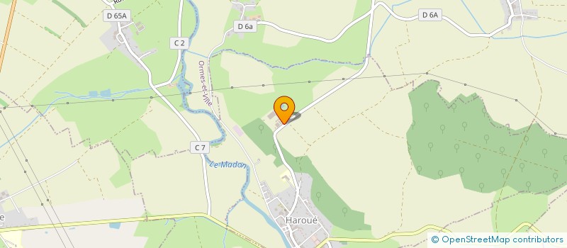 localisation de l'entreprise ASSOCIATION LORRAINE POUR LA PROMOTION EN AGRICULTURE  HAROUE