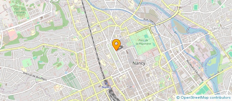 localisation de l'entreprise ASSOCIATION LORRAINE UNIVERSITES  NANCY