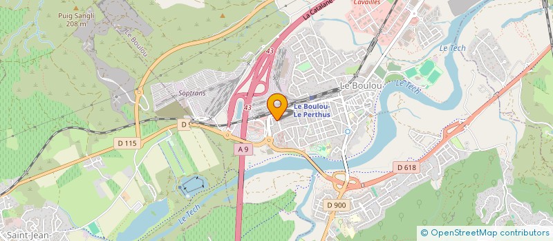 localisation de l'entreprise ASSOCIATION LOS CHUNGUI  LE BOULOU