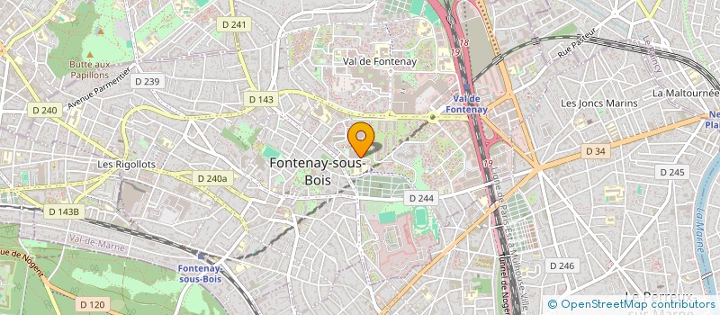 localisation de l'entreprise ASSOCIATION LOS LOCOS  PARIS