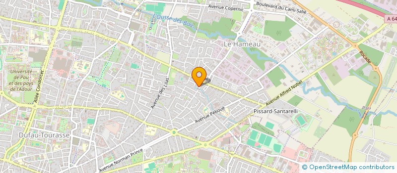 localisation de l'entreprise ASSOCIATION LOS ORICHAS à PAU