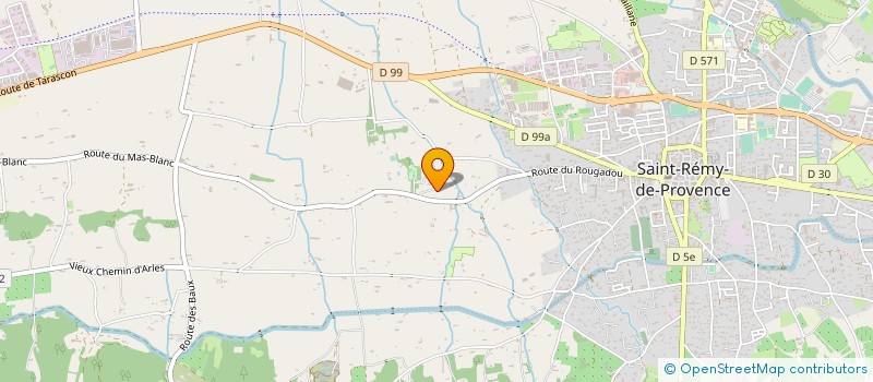 localisation de l'entreprise ASSOCIATION LOU MASET DOU POUETO  SAINT-REMY-DE-PROVENCE