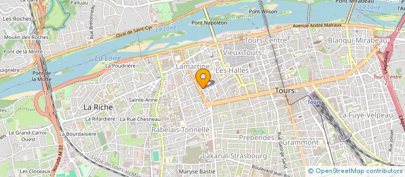 localisation de l'entreprise ASSOCIATION LOUKOUM ET CAMENBERT à TOURS