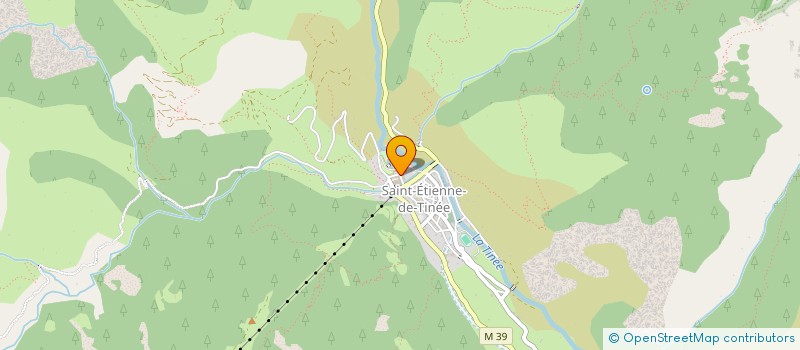 localisation de l'entreprise ASSOCIATION LOUS ESTEVES ANCIENS  SAINT-ETIENNE-DE-TINEE