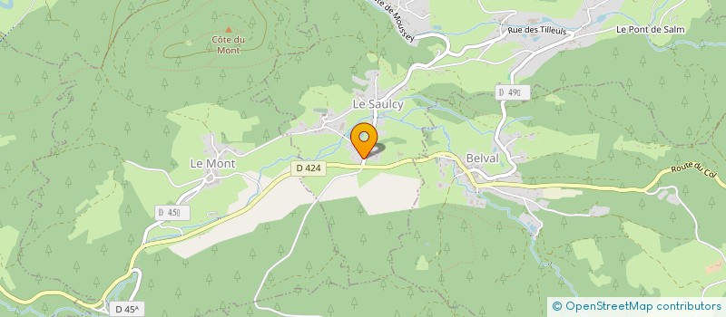 localisation de l'entreprise ASSOCIATION LOYTON  LE MONT