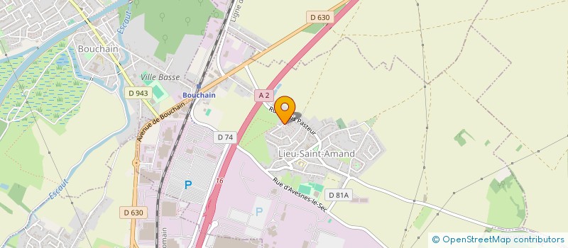 localisation de l'entreprise ASSOCIATION LSA SANTE  LIEU-SAINT-AMAND