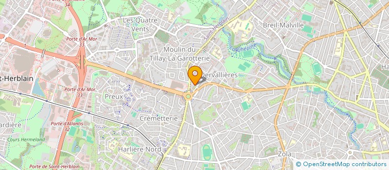 localisation de l'entreprise ASSOCIATION LUMEN VITAE KITUADI à NANTES