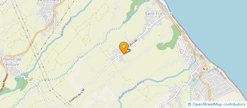 localisation de l'entreprise ASSOCIATION LUMIER SU ZOT  SAINT-BENOIT