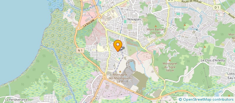 localisation de l'entreprise ASSOCIATION LUMIERE DE GUYANE  CAYENNE