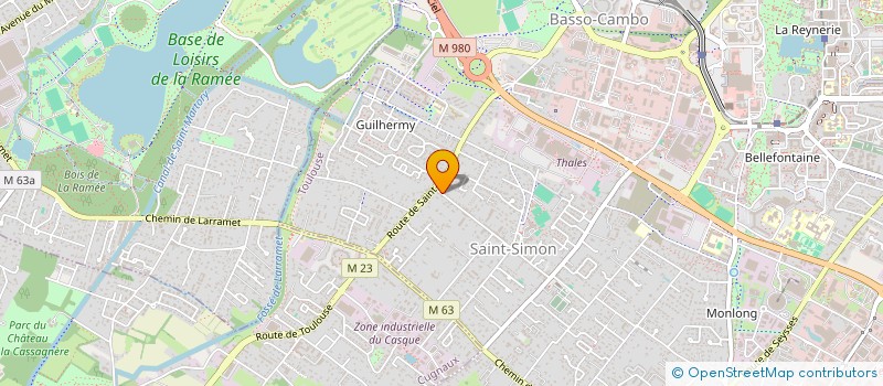 localisation de l'entreprise ASSOCIATION LUMIERE ET ART à TOULOUSE