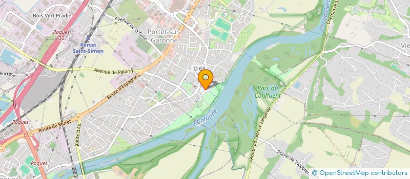 localisation de l'entreprise ASSOCIATION LUMIERES D'ORIENT  PORTET-SUR-GARONNE