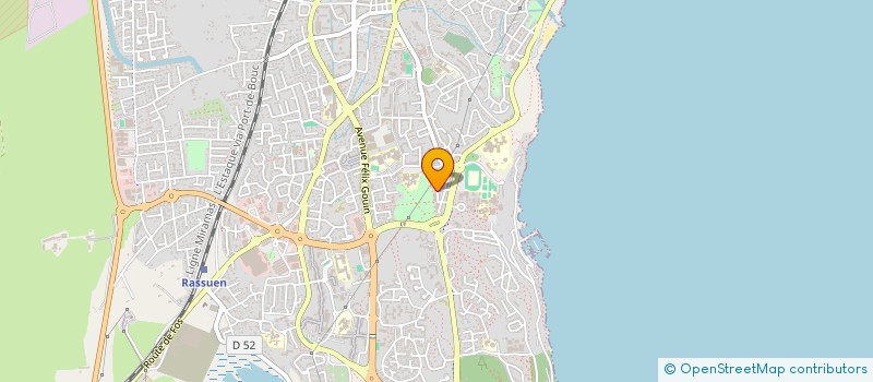 localisation de l'entreprise ASSOCIATION LUMINESENS  ISTRES