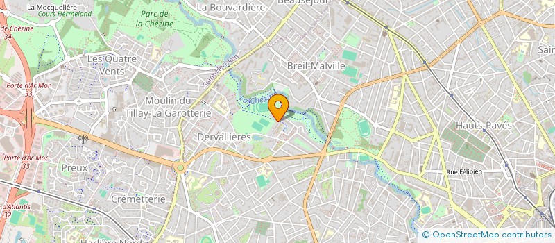 localisation de l'entreprise ASSOCIATION LUNA à NANTES