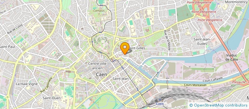 localisation de l'entreprise ASSOCIATION LYCEE PRIVE DU VAUGUEUX à CAEN