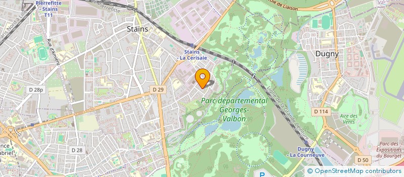 localisation de l'entreprise ASSOCIATION LYND à STAINS