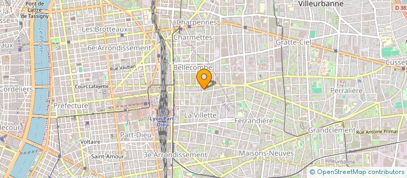 localisation de l'entreprise ASSOCIATION LYONNAISE D'ENTRAIDE AFRIQUE (ALEA)  LYON