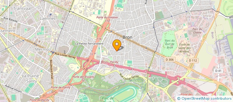 localisation de l'entreprise ASSOCIATION LYONNAISE DE MEDECINE LEGALE à BRON