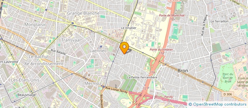 localisation de l'entreprise ASSOCIATION LYONNAISE DE RECHERCHE CLINIQUE EN ONCOLOGIE à BRON
