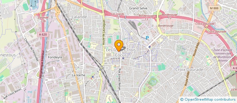 localisation de l'entreprise ASSOCIATION LYRIC'ART  TOULOUSE