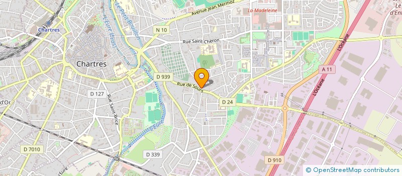 localisation de l'entreprise ASSOCIATION M'TISSE à CHARTRES