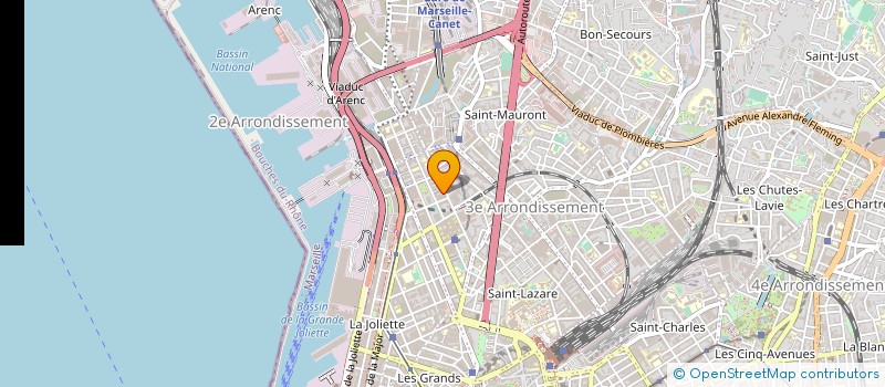 localisation de l'entreprise ASSOCIATION M'ZECHEF à MARSEILLE