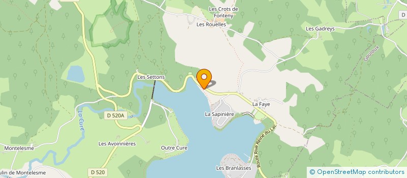 localisation de l'entreprise ASSOCIATION MA P TITE ECOLE à MONTSAUCHE-LES-SETTONS