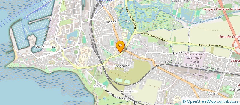 localisation de l'entreprise ASSOCIATION MACADAM MOUTON  LA ROCHELLE