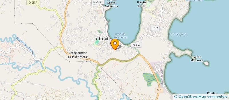 localisation de l'entreprise ASSOCIATION MAD'IN TROPIQUES à LA TRINITE