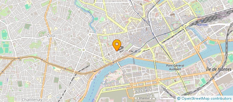 localisation de l'entreprise ASSOCIATION MADAME LA VOISINE  NANTES