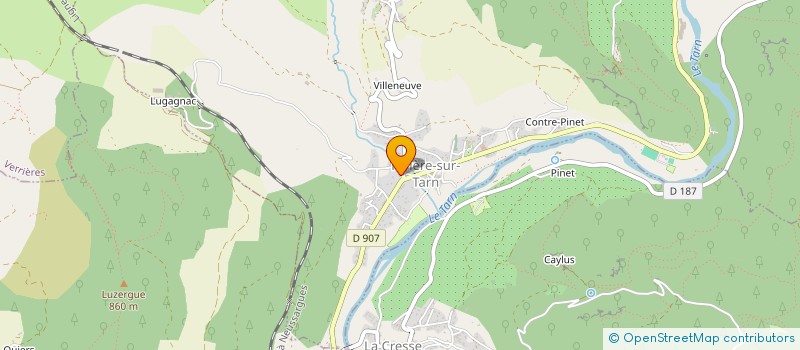 localisation de l'entreprise ASSOCIATION MADE IN SALSA  RIVIERE-SUR-TARN