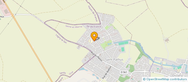 localisation de l'entreprise ASSOCIATION MADEMOISELLE IL DE FRANCE  SAINT-PATHUS