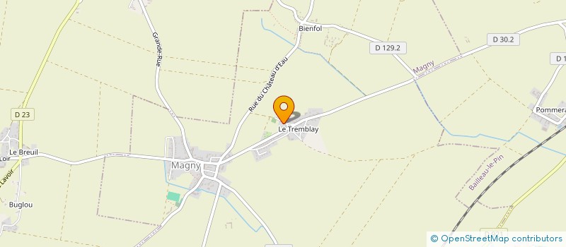 localisation de l'entreprise ASSOCIATION MADEO'S HOME SERVICE à MAGNY