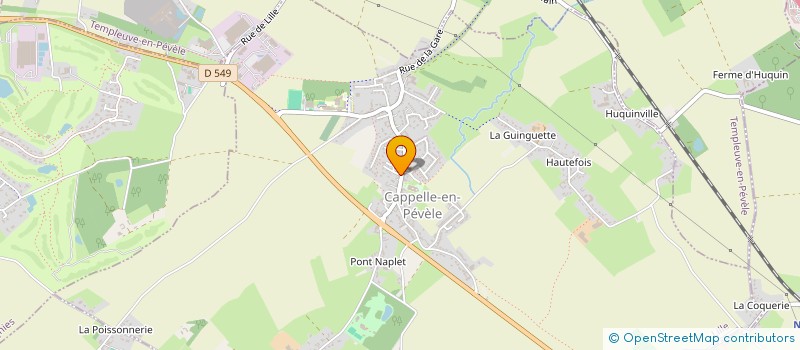 localisation de l'entreprise ASSOCIATION MADIBON  CAPPELLE-EN-PEVELE