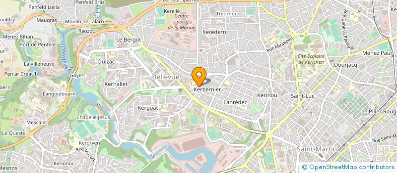 localisation de l'entreprise ASSOCIATION MADINGWADA à BREST