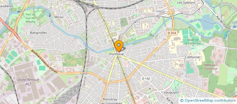 localisation de l'entreprise ASSOCIATION MADRASOLIDARITY à LE MANS