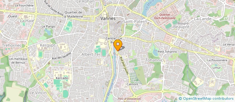 localisation de l'entreprise ASSOCIATION MADSAIL à VANNES