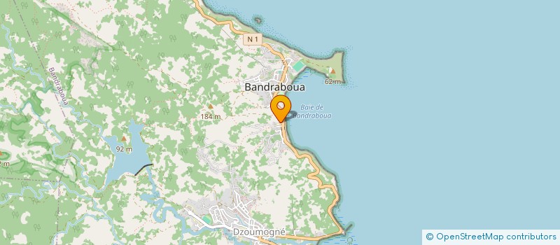 localisation de l'entreprise ASSOCIATION MAFOUMBOUNI à BANDRABOUA