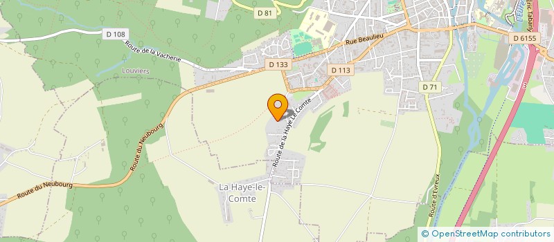 localisation de l'entreprise ASSOCIATION MAGHREB CULTUEL  LOUVIERS