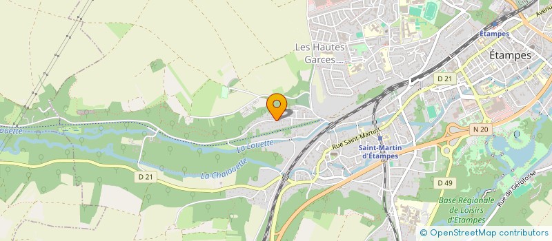 localisation de l'entreprise ASSOCIATION MAGUY ZOMBROT à ETAMPES