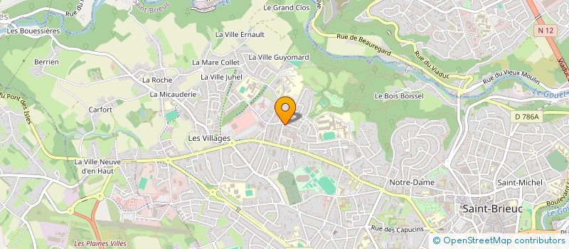 localisation de l'entreprise ASSOCIATION MAHORAISE CULTURELLE DE SAINT-BRIEUC (AMCSB)  SAINT-BRIEUC