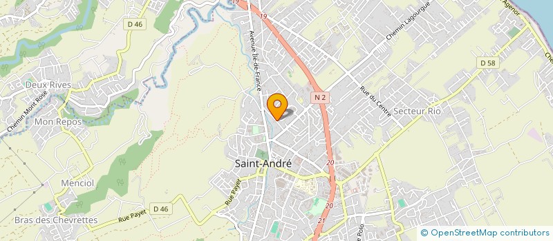 localisation de l'entreprise ASSOCIATION MAHORAISE CULTURELLE ET TRADITIONNELLE DHOIMANIA à SAINT-ANDRE